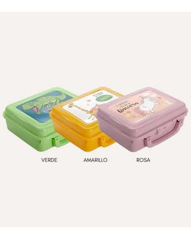 Sandwichera con Asa Fantasy Animals