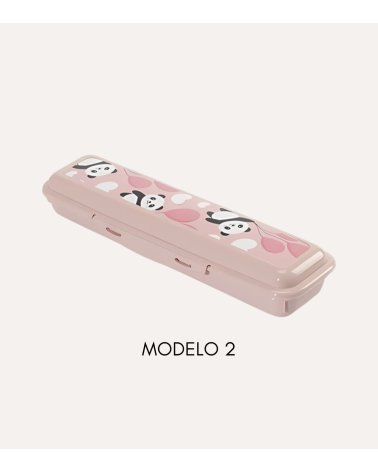 Estuche Infantil Sapporo de Plástico Rectangular