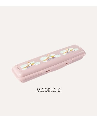 Estuche Infantil Sapporo de Plástico Rectangular