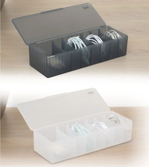 Caja Guarda Cables con 7 Compartimientos