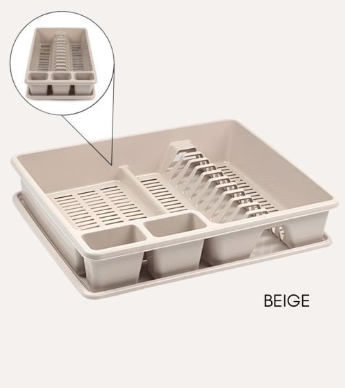 Escurreplatos Rectángular de Plastic Forte
