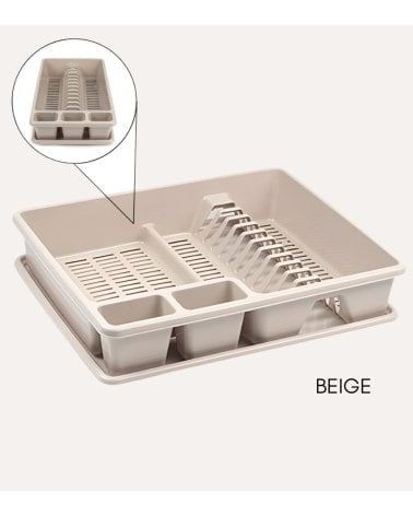 Escurreplatos Rectángular de Plastic Forte