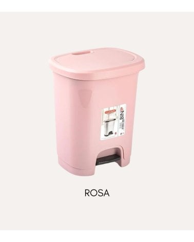 Cubo de Pedal Pastel Plastic Forte