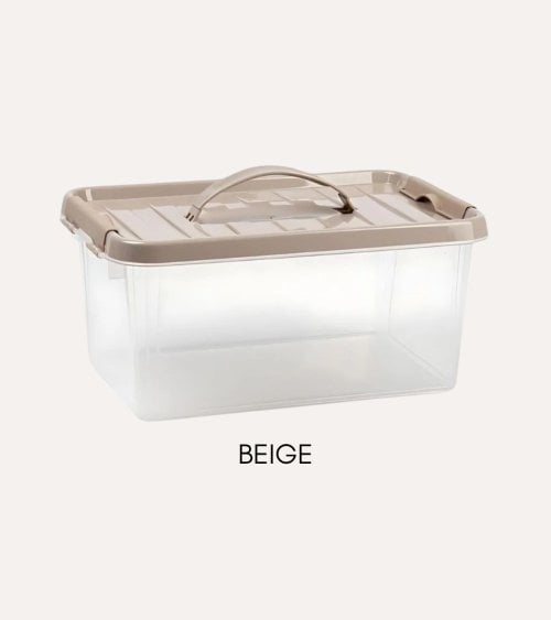 Caja Hermética con Asa Pastel