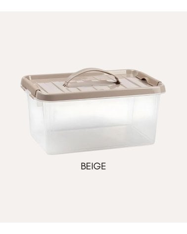 Caja Hermética con Asa Pastel