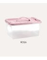 Caja Hermética con Asa Pastel