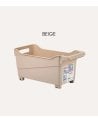 Cesta Multiusos con Ruedas Pastel