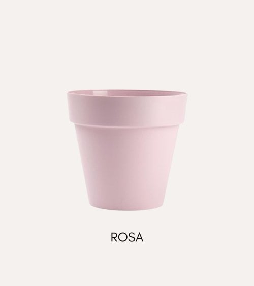 Maceta Decorativa Pastel de Plástico