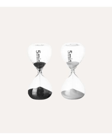 Reloj de Arena de Cristal Elegante