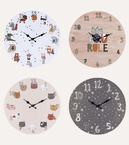 Reloj Infantil para Pared