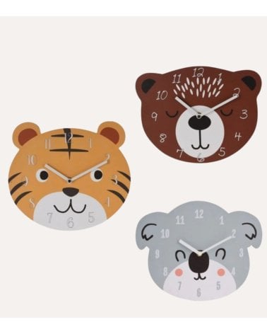 Reloj de Animales para Habitación Infantil