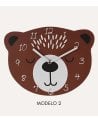 Reloj de Animales para Habitación Infantil