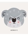 Reloj de Animales para Habitación Infantil