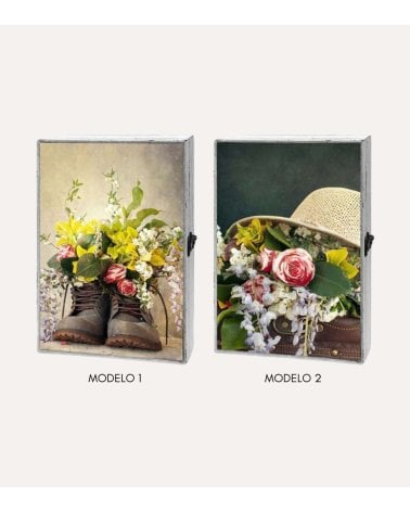 Cuelga Llaves de Madera con Diseño Rústico