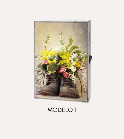 Cuelga Llaves de Madera con Diseño Rústico