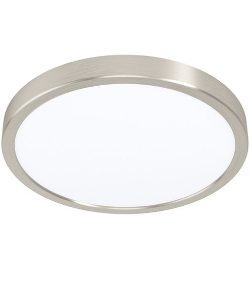Plafón LED Redondo de Metal y Plástico