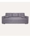 Sofá Cama Gris 90 con Brazos Tapizado Malmo Dax