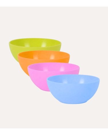 Cuenco Colorido Dem Bahía de Plástico