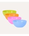 Cuenco Colorido Dem Bahía de Plástico