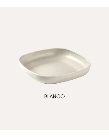 Plato Cuadrado Stilo de Plástico