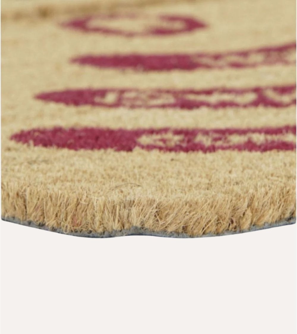 Felpudo De Fibra De Coco Gris Welcome 40x60 Cm Select | Maisons Du Monde