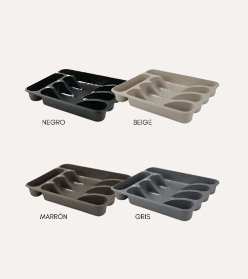 Cubertero BeClassic de 5 Compartimientos