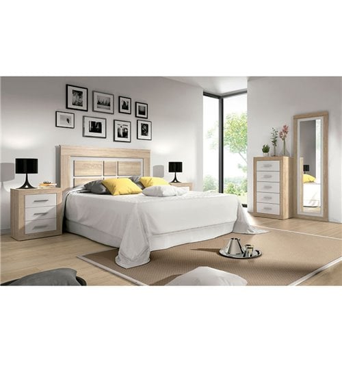 Mesita de Noche con Tres Cajones Lara