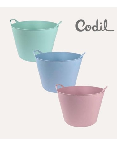Cesta Multiuso Colors Flexible con Asas