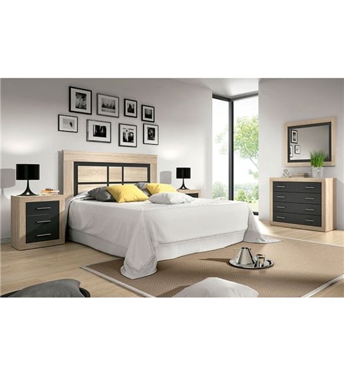 Mesita de Noche con Tres Cajones Lara