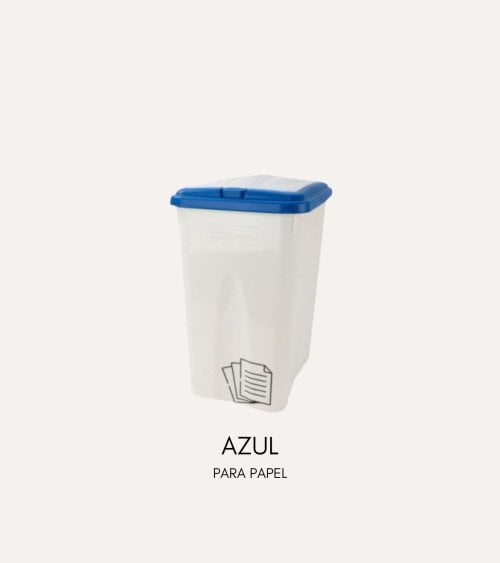 Cubo de Basura Easy Touch para Reciclaje