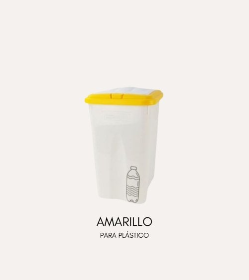 Cubo de Basura Easy Touch para Reciclaje