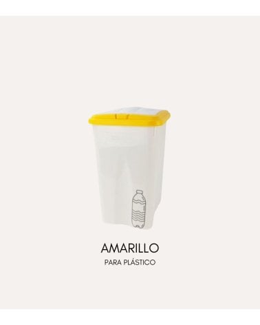 Cubo de Basura Easy Touch para Reciclaje