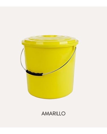 Cubo con Tapa con Diseño de Peces para Juguetes