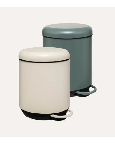 Cubo de Basura Duo Ficus de Acero