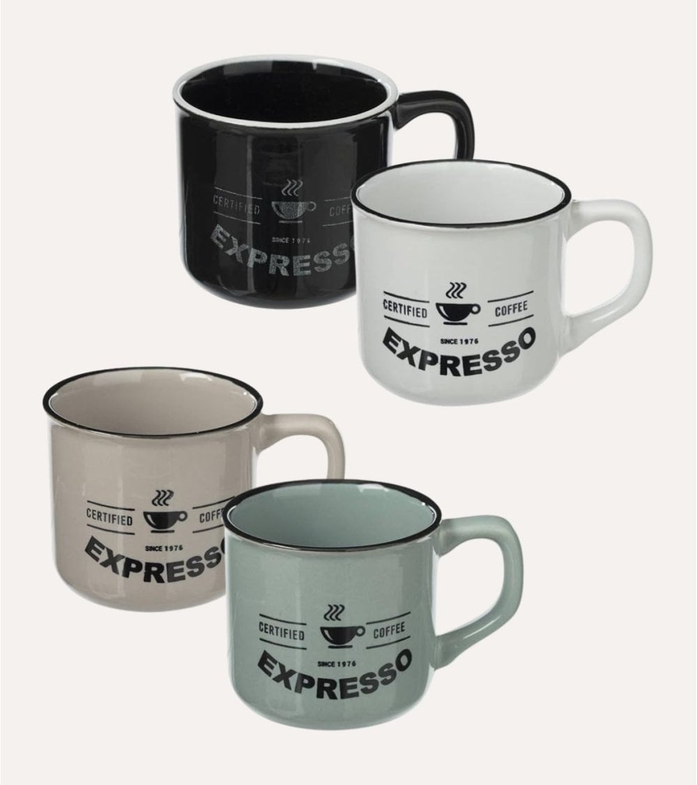 Taza Esmaltada Bistrot de Loza