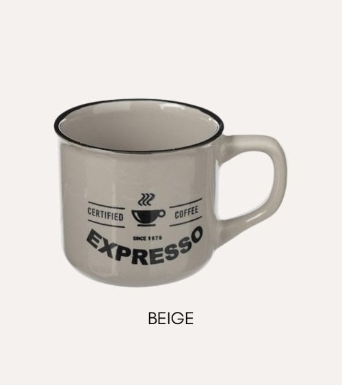 Taza Esmaltada Bistrot de Loza