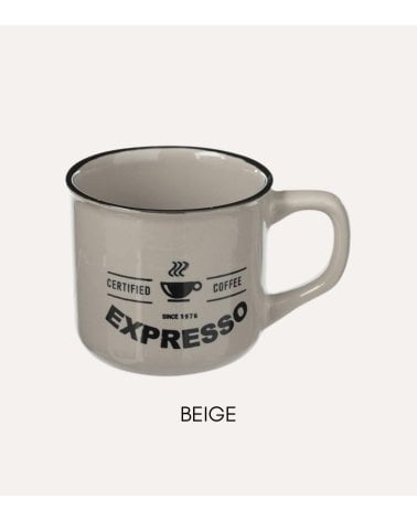 Taza Esmaltada Bistrot de Loza