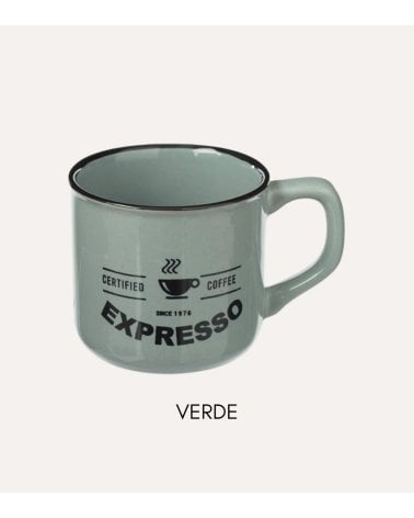 Taza Esmaltada Bistrot de Loza