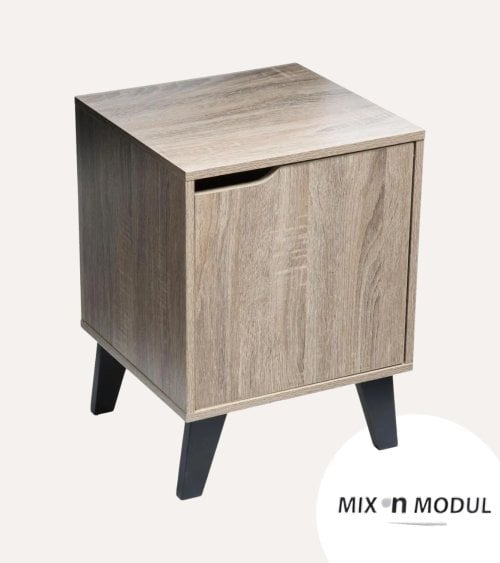 Mesita de Noche Mix n'modul con Patas