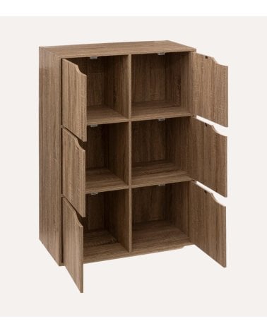 Estantería Mix N'modul de 6 Modulos con Puertas