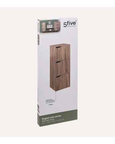 Estantería Mix n'modul de 3 Módulos con Puertas