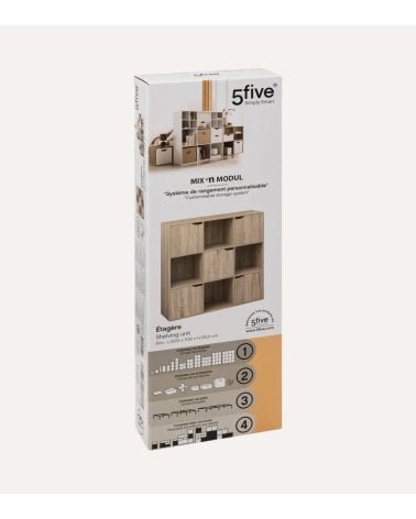 Estantería Mix n'modul de 9 Módulos con Puertas