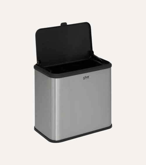 Cubo de Basura Compost de Acero Inox y PP