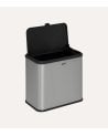Cubo de Basura Compost de Acero Inox y PP