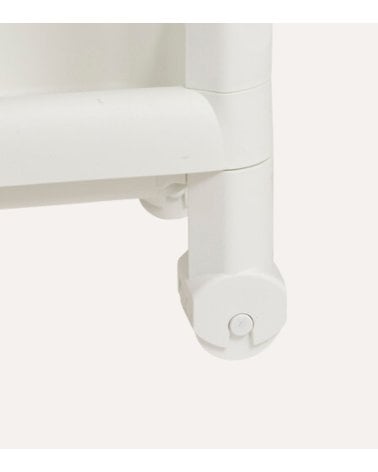 Estante Estrecho de 3 Niveles con Ruedas