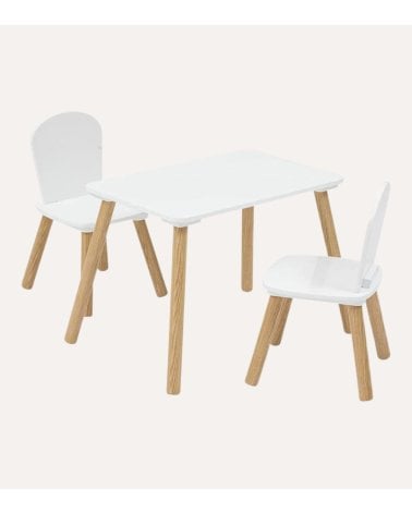 Set de Mesa y 2 Sillas Infantiles Alex
