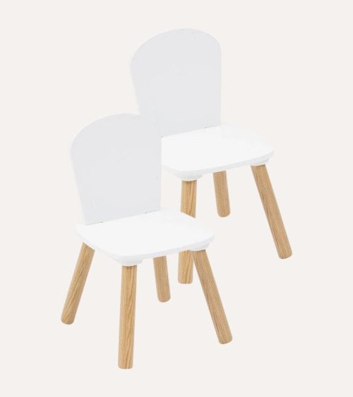 Set de Mesa y 2 Sillas Infantiles Alex