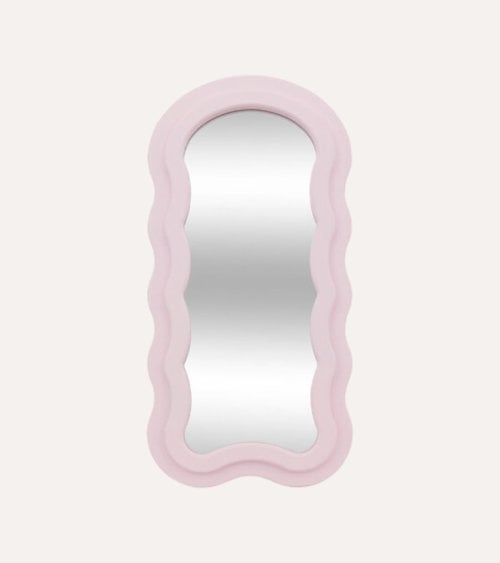 Espejo Infantil Olas Rosa...