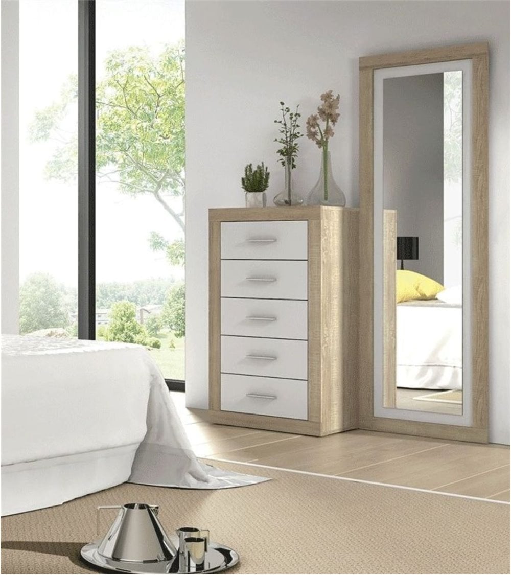 Sinfonier de Cinco Cajones con Tiradores Lara