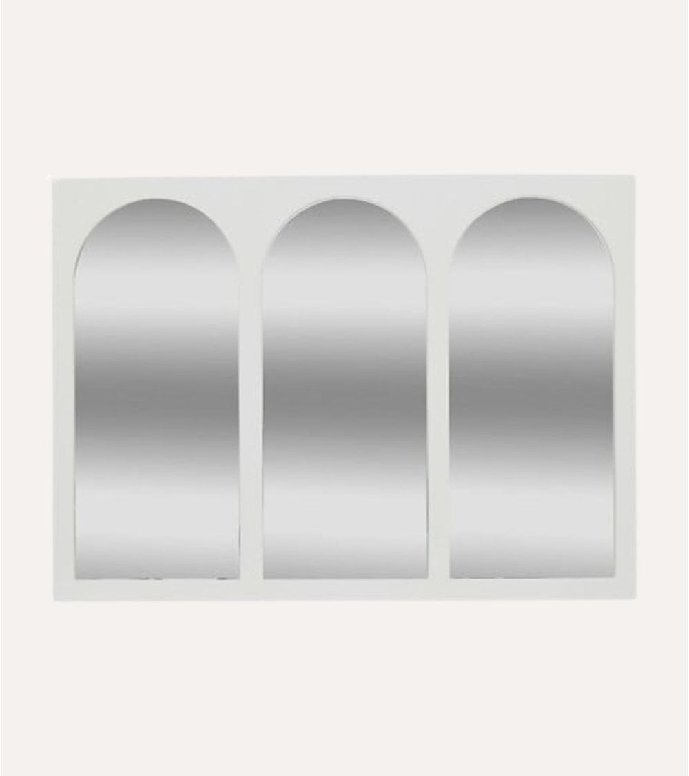 Espejo Mural de 3 Partes Sohane de MDF